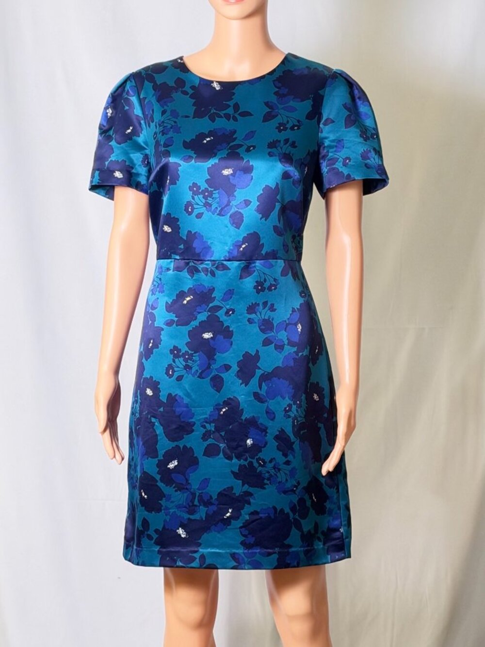NWT Draper James Cutout Floral Structured Dress 10 Reese Witherspoon